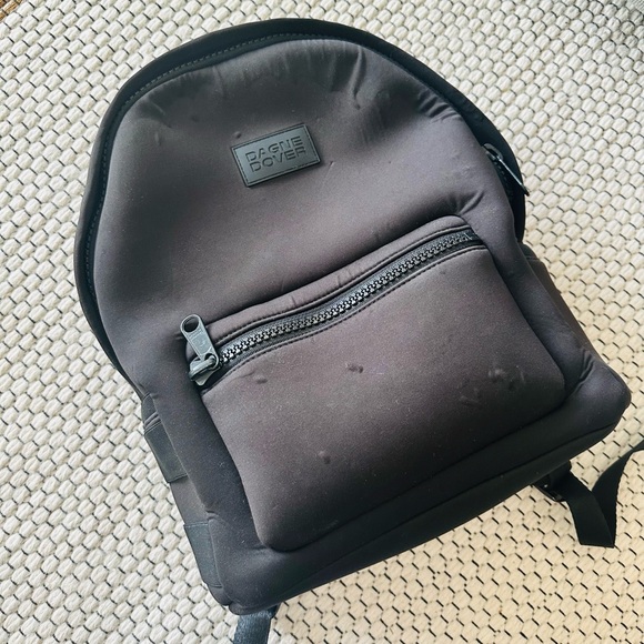 Dagne Dover Dakota Neoprene Backpack size medium in black - Picture 8 of 9